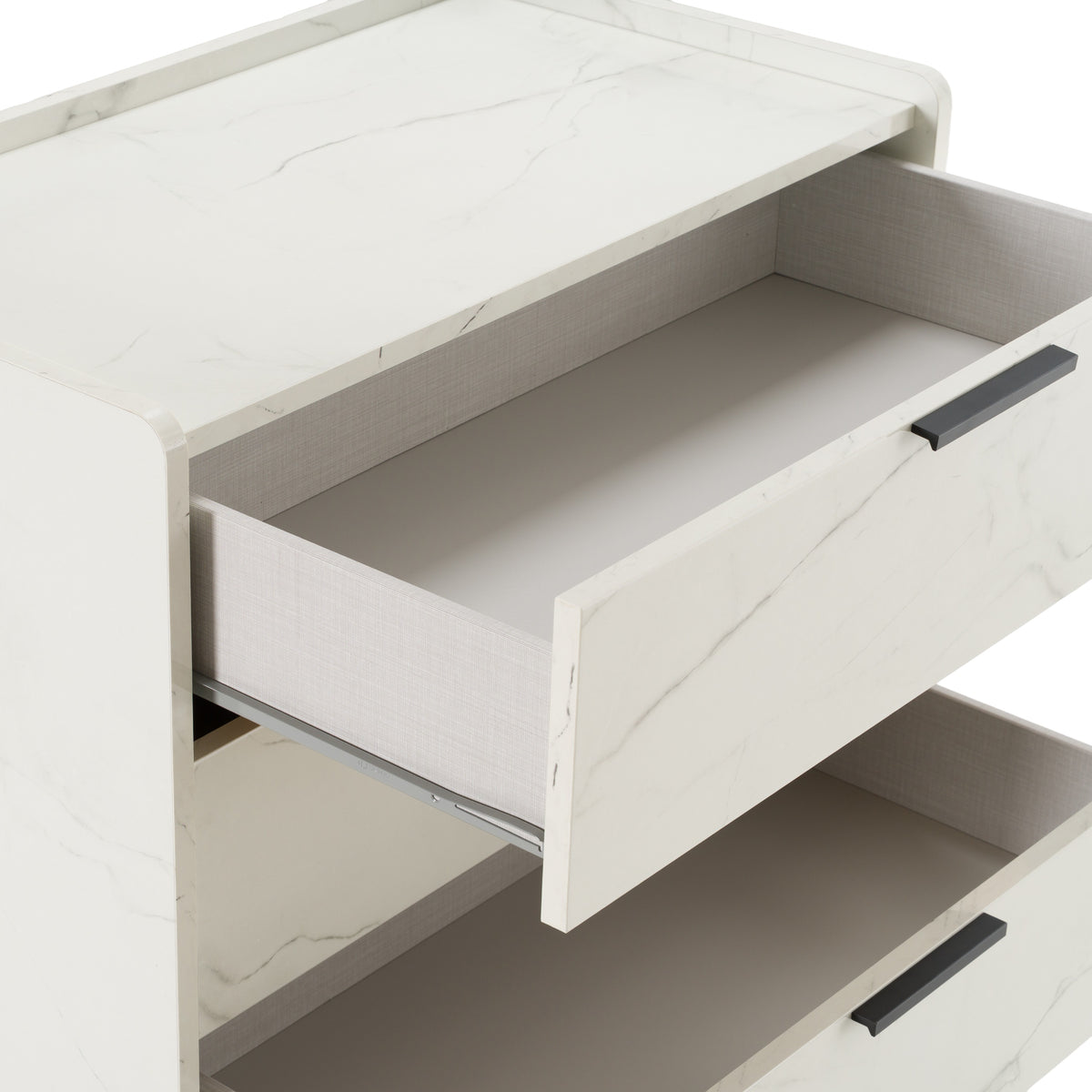 Marbella - Italian Modern White Marble Chest by VIG Furniture - View 6