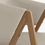 Marcus - Modern Light Grey Vegan Leather Dining Chair (Set of 2) by VIG Furniture - View 5