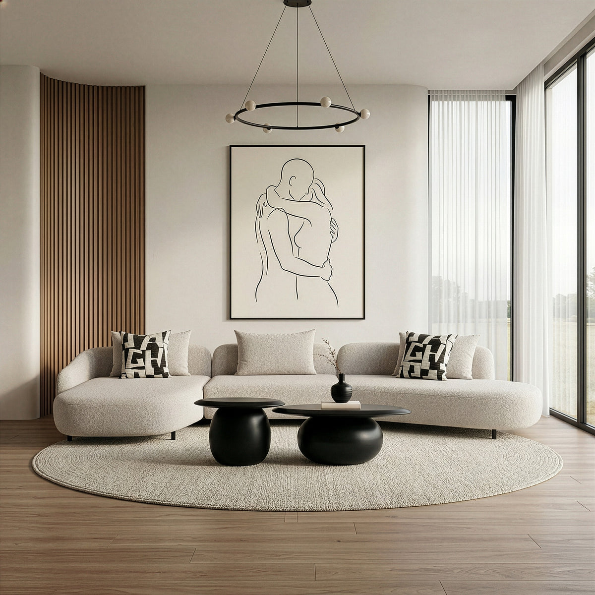 Marge - Contemporary Beige Sectional Sofa by VIG Furniture - View 9
