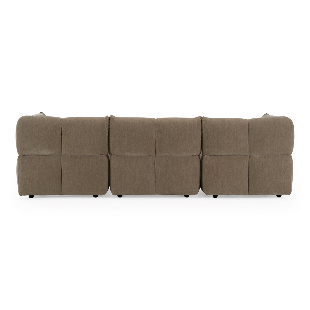 Marisol - Modern Taupe Fabric Sectional Sofa by VIG Furniture - View 9