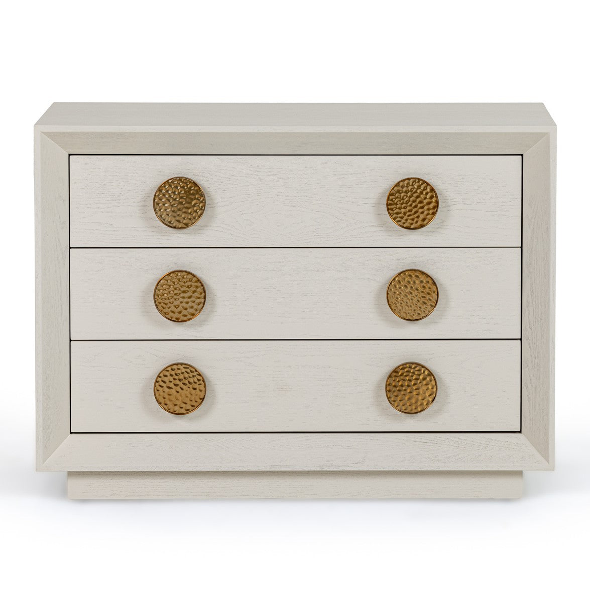 Marjorie - Modern Cream & Brushed Gold Nightstand by VIG Furniture - View 1