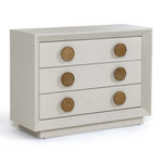 Marjorie - Modern Cream & Brushed Gold Nightstand by VIG Furniture - View 2