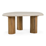Marlin - Modern Marble + Mango Wood Nesting Table Set by VIG Furniture - View 4
