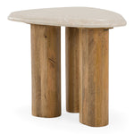 Marlin - Modern Marble + Mango Wood Nesting Table Set by VIG Furniture - View 5