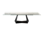 Maroney - Modern Black and Glass Extendable 70.5"/106" Dining Table by VIG Furniture - View 4