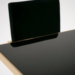 Marston Modern Black Glass & Rosegold Dining Table by VIG Furniture - View 15