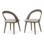 Mason - Mid-Century Modern Beige & Grey Ash Dining Chair (Set of 2) by VIG Furniture - View 5