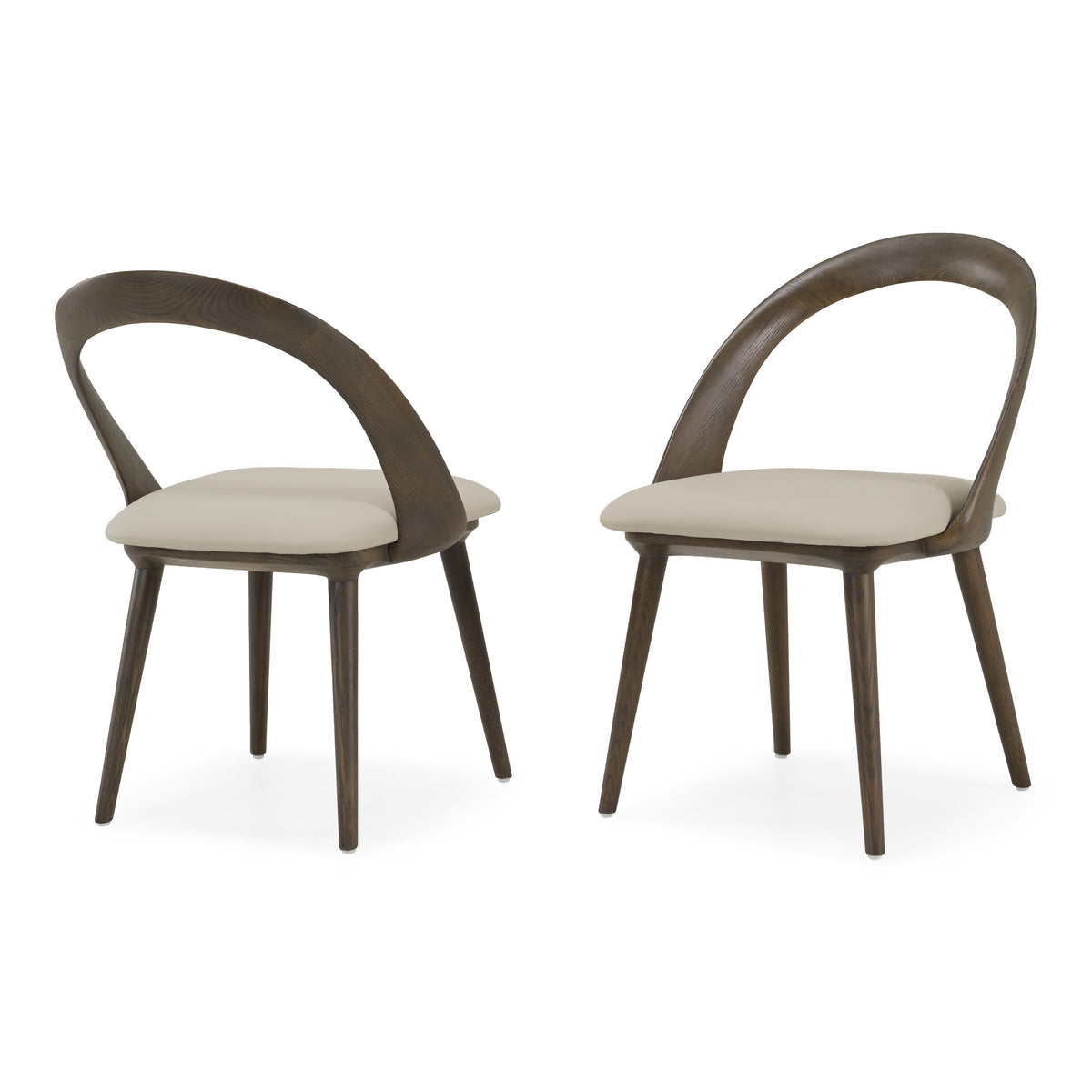Mason - Mid-Century Modern Beige & Grey Ash Dining Chair (Set of 2) by VIG Furniture - View 5