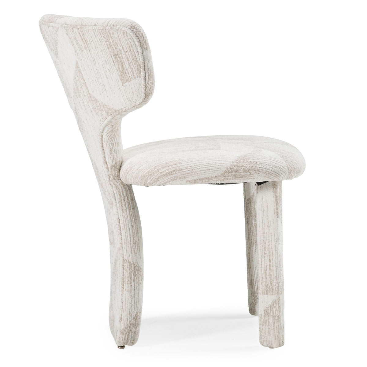 Masuda - Modern Beige Pattern Fabric Dining Chair (Set of 2) by VIG Furniture - View 4