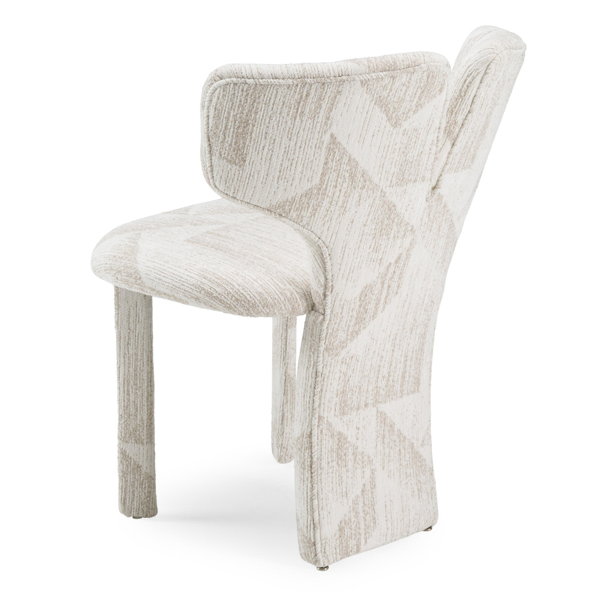 Masuda - Modern Beige Pattern Fabric Dining Chair (Set of 2) by VIG Furniture - View 8