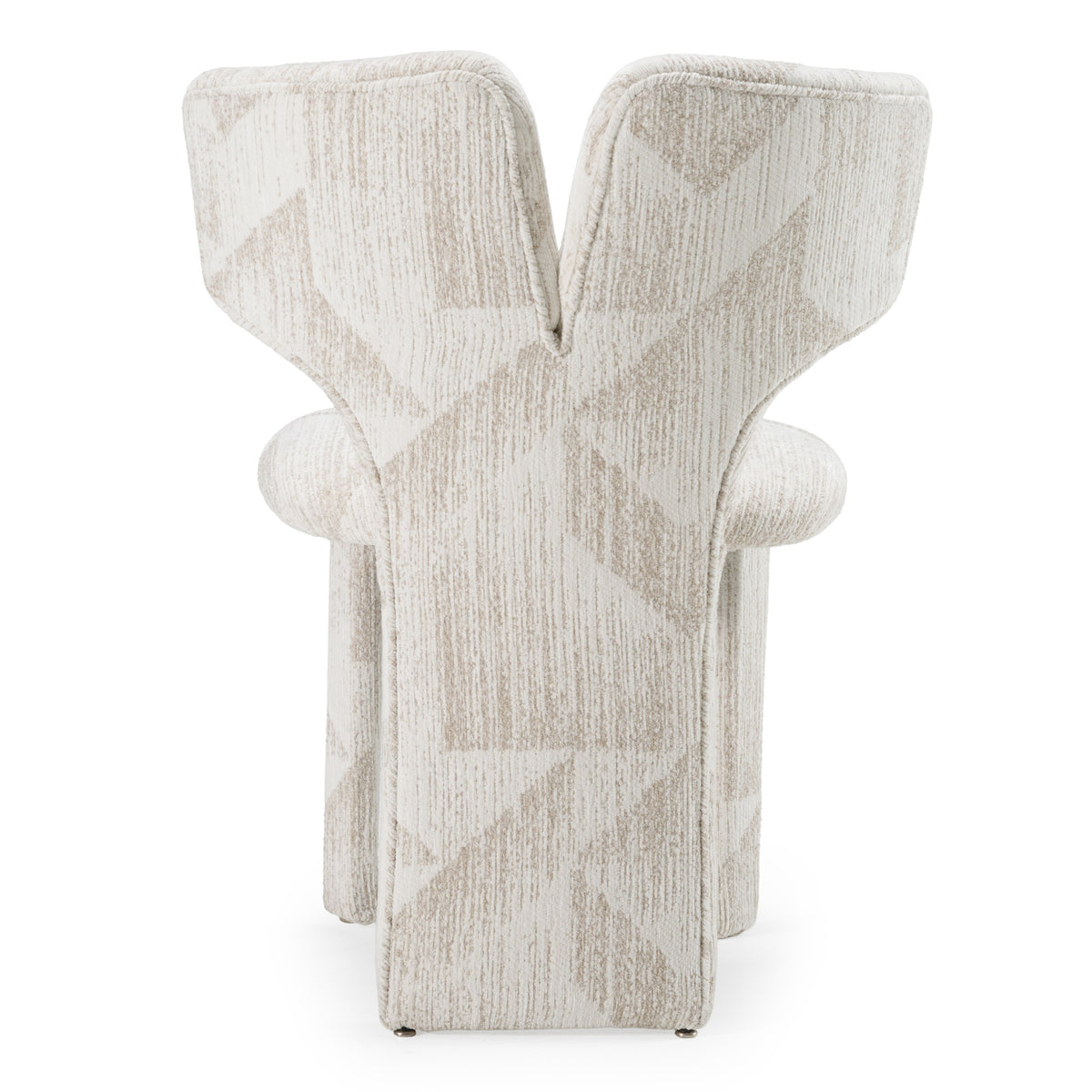 Masuda - Modern Beige Pattern Fabric Dining Chair (Set of 2) by VIG Furniture - View 5