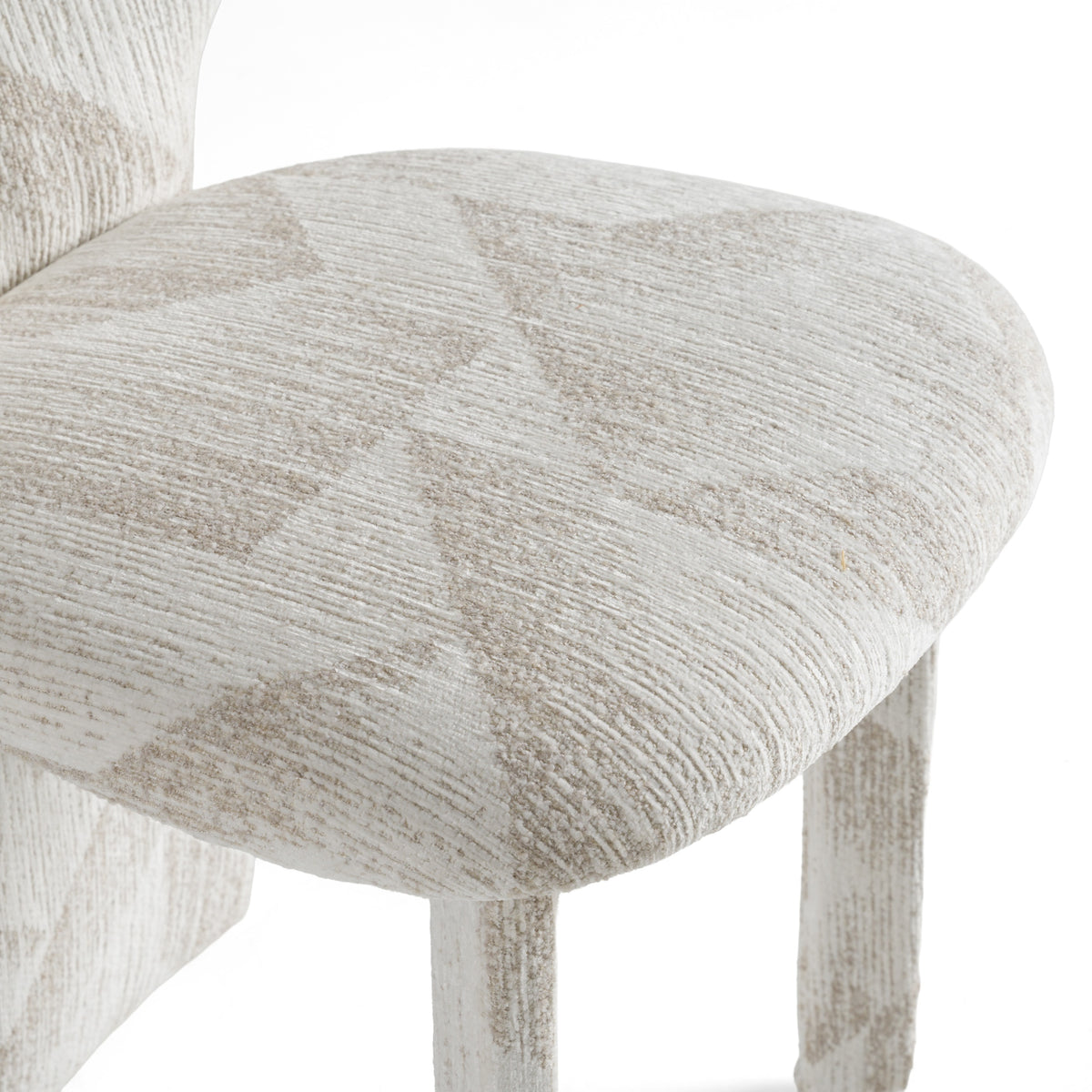 Masuda - Modern Beige Pattern Fabric Dining Chair (Set of 2) by VIG Furniture - View 7