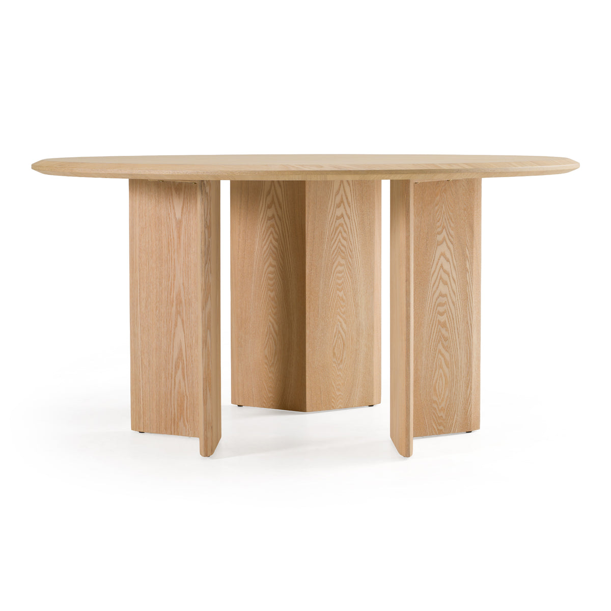 Masuda - Modern Natural Ash Round Dining Table by VIG Furniture - View 1