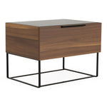 Matteo - Italian Modern Walnut & Fabric Bed by VIG Furniture - View 14