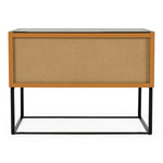 Matteo - Italian Modern Walnut & Fabric Bed by VIG Furniture - View 17