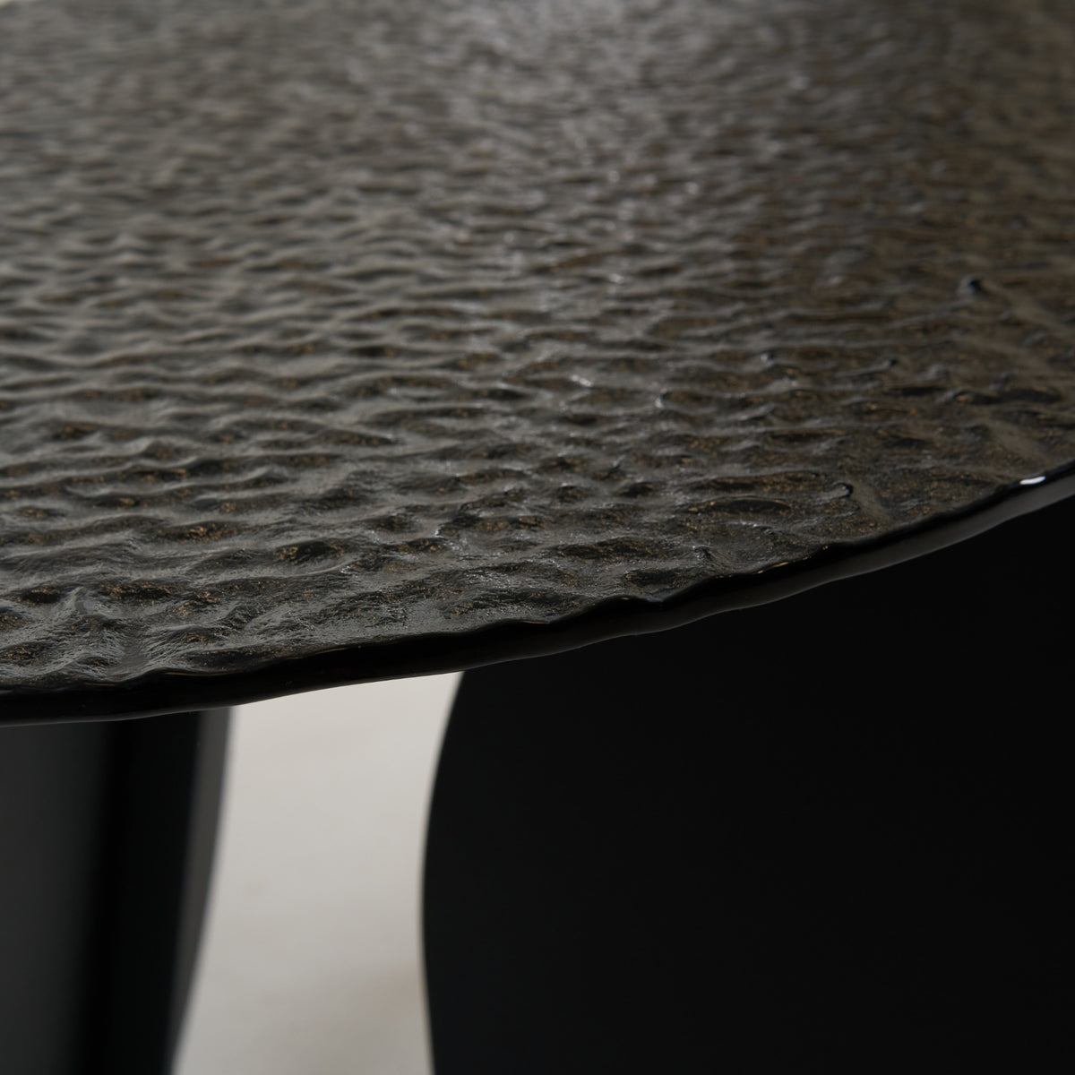 Maxine - Modern Hammered Grey Glass Rectangular Dining Table by VIG Furniture - View 11