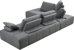 Edgar - Modern Grey Fabric Modular Sectional Sofa by VIG Furniture - View 2
