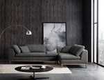 Hickman - Modern Dark Grey Fabric Right Facing Sectional Sofa by VIG Furniture - View 3