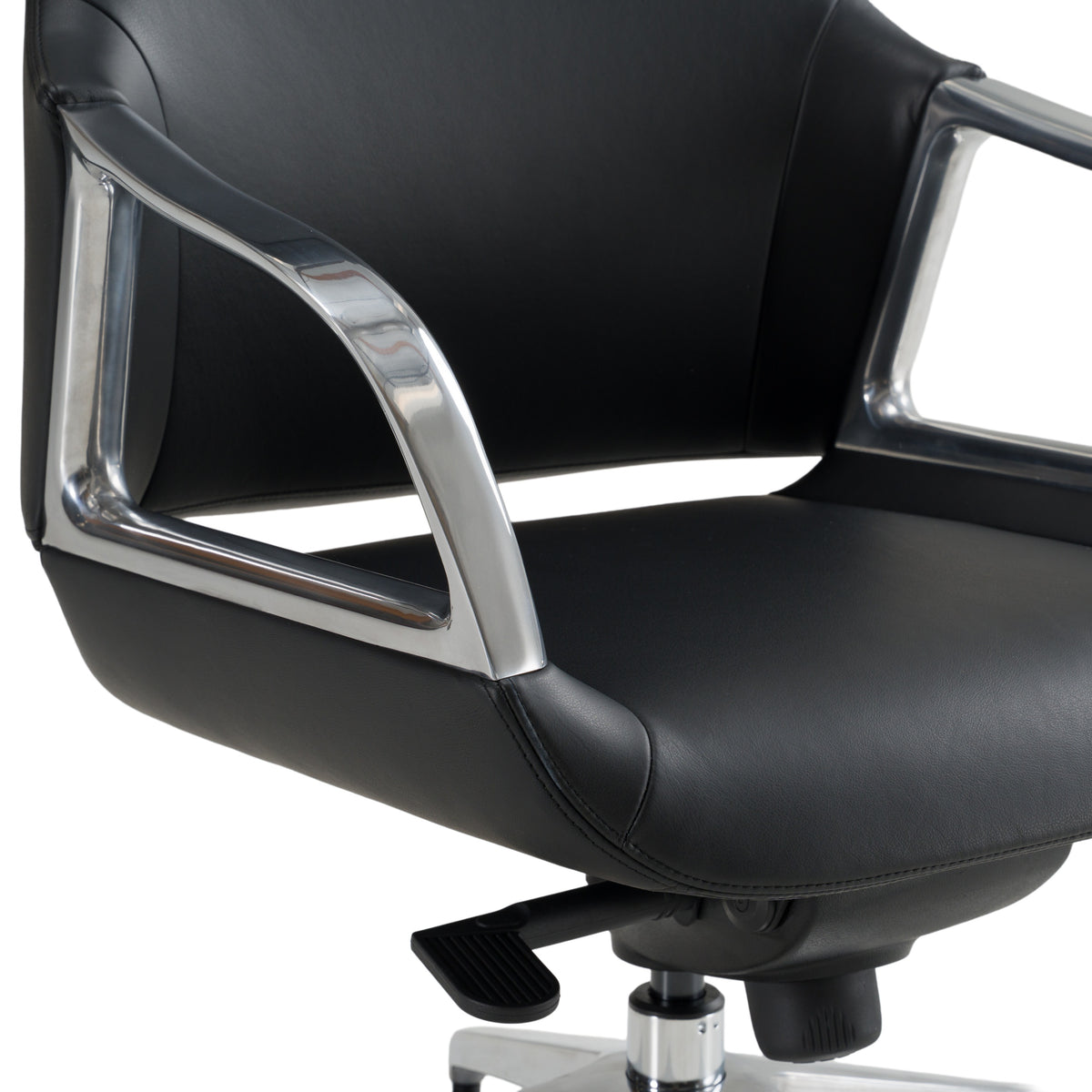 Merlo - Modern Black High Back Executive Office Chair by VIG Furniture - View 4