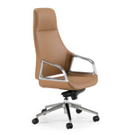 Merlo - Modern Brown High Back Executive Office Chair by VIG Furniture - View 1