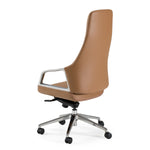 Merlo - Modern Brown High Back Executive Office Chair by VIG Furniture - View 8