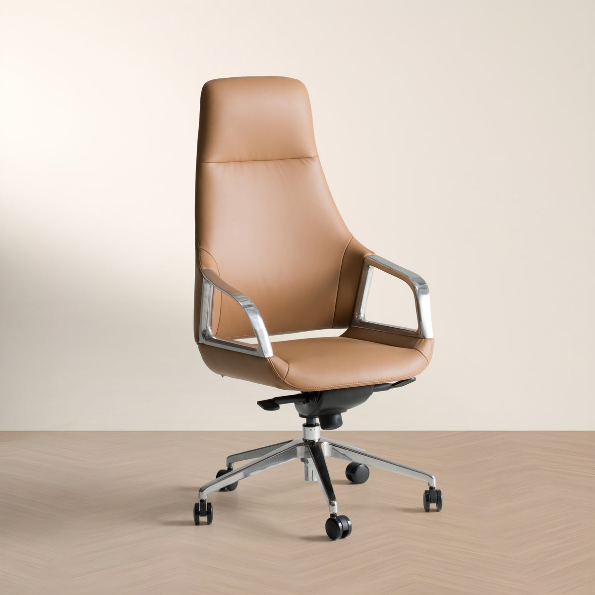 Merlo - Modern Brown High Back Executive Office Chair by VIG Furniture - View 6