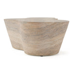 Meru - Modern Faux Travertine Concrete Coffee Table by VIG Furniture - View 3