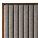 Metcalf - Mid-Century Walnut & Grey Bed by VIG Furniture - View 6