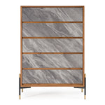 Metcalf - Mid-Century Walnut & Grey Chest by VIG Furniture - View 1