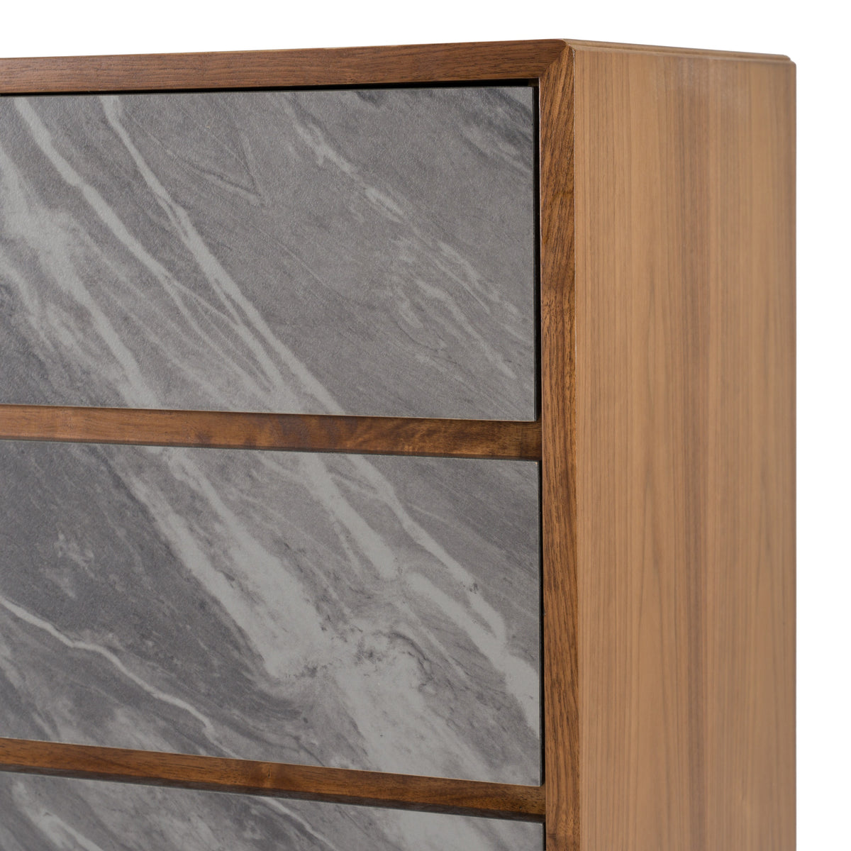 Metcalf - Mid-Century Walnut & Grey Chest by VIG Furniture - View 7