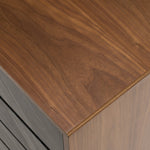 Metcalf - Mid-Century Walnut & Grey Chest by VIG Furniture - View 8