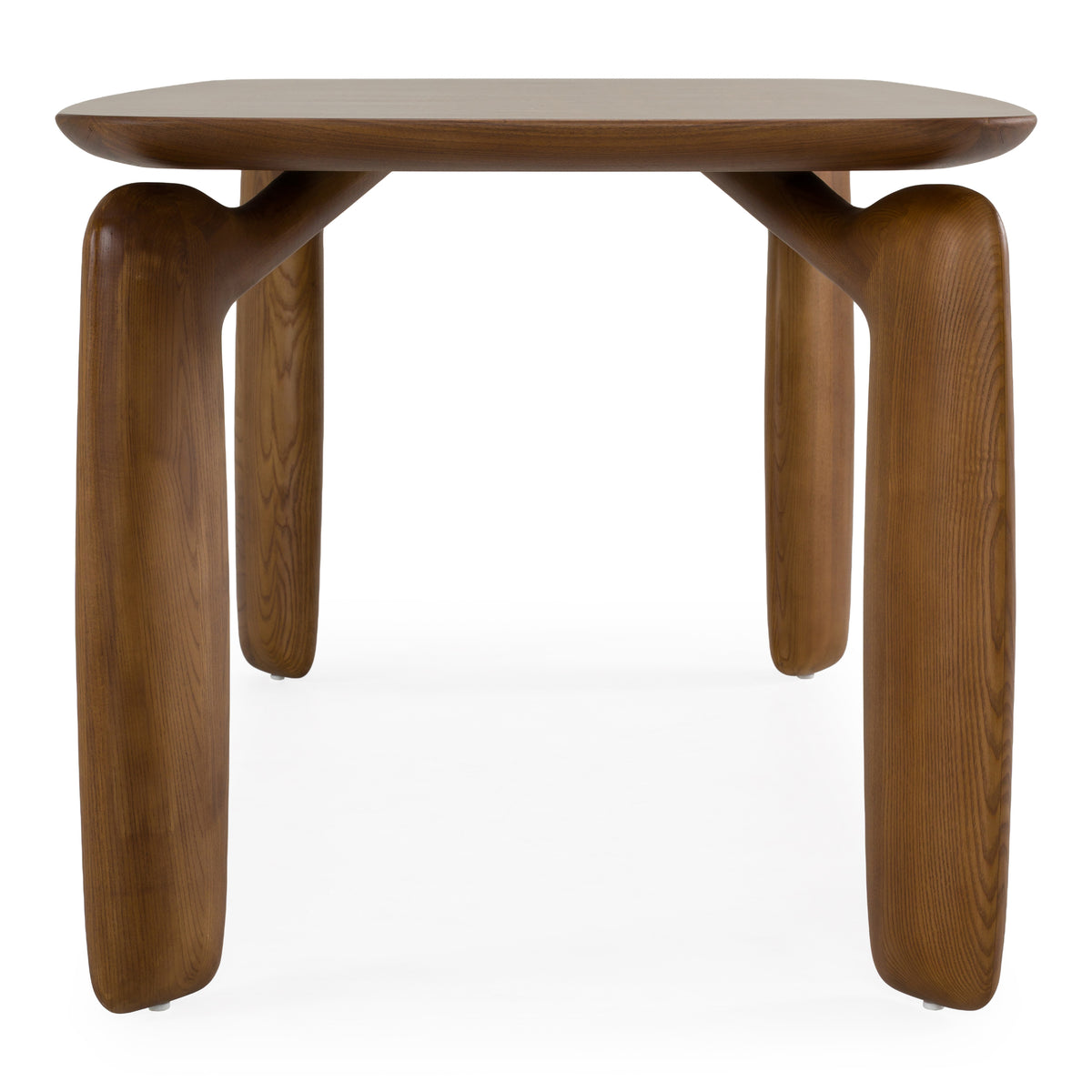 Michael - Mid-Century Modern Walnut 71" Dining Table by VIG Furniture - View 3