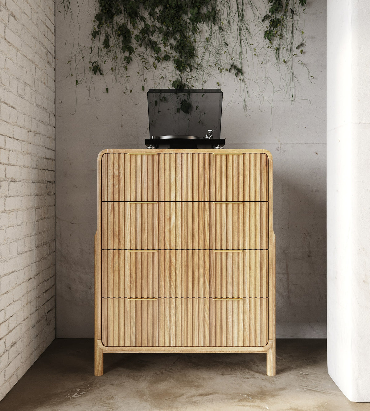 Mikala - Modern Natural Oak Chest by VIG Furniture - View 9