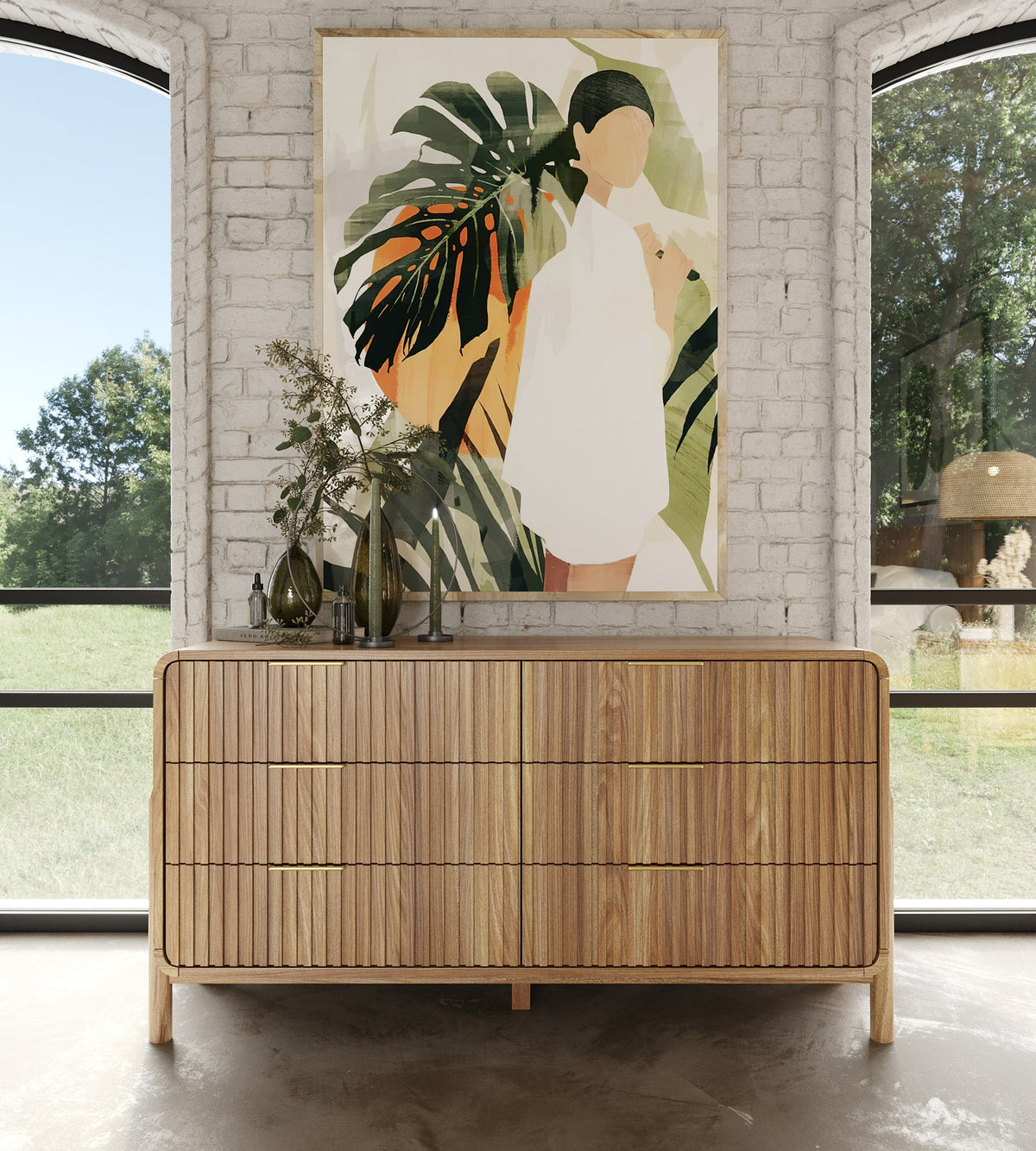 Mikala - Modern Natural Oak Dresser by VIG Furniture - View 8