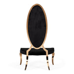 Mills - Modern Black Velvet Rosegold Dining Chair Set of 2 by VIG Furniture - View 8