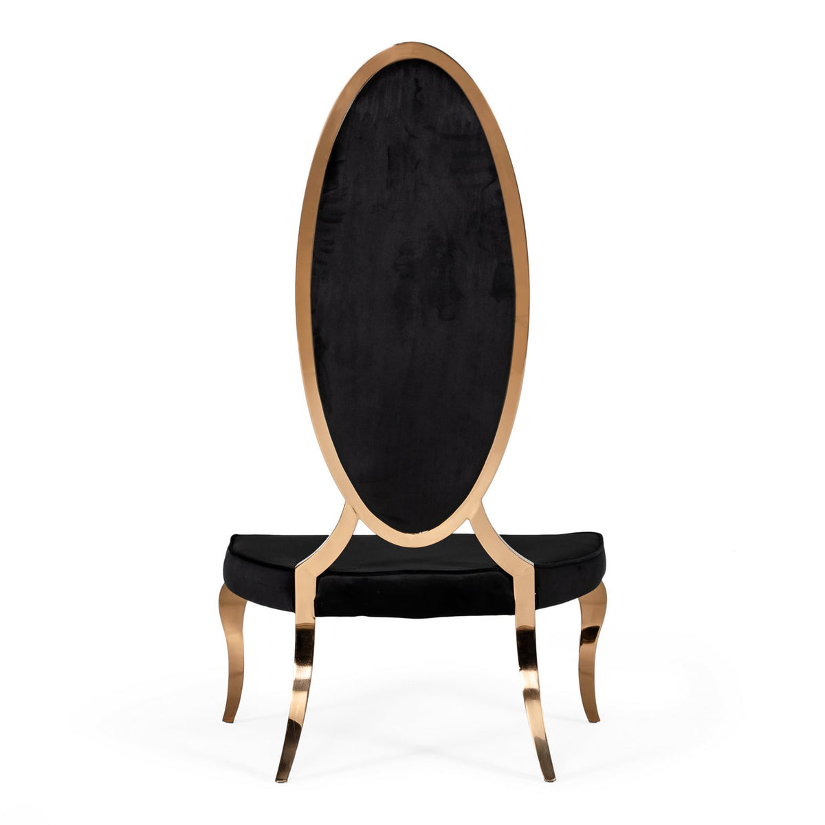 Mills - Modern Black Velvet Rosegold Dining Chair Set of 2 by VIG Furniture - View 8