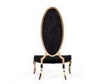 Mills - Modern Black Velvet Rosegold Dining Chair Set of 2 by VIG Furniture - View 5