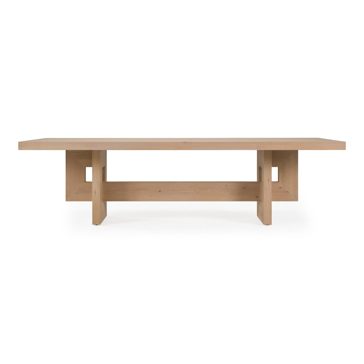 Mineola - Modern Natural White Oak 110" Dining Table by VIG Furniture - View 1