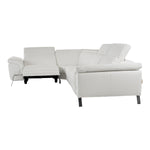 Mini Wonder - Italian Modern White Leather Sectional Sofa with Recliners by VIG Furniture - View 9