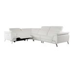 Mini Wonder - Italian Modern White Leather Sectional Sofa with Recliners by VIG Furniture - View 11