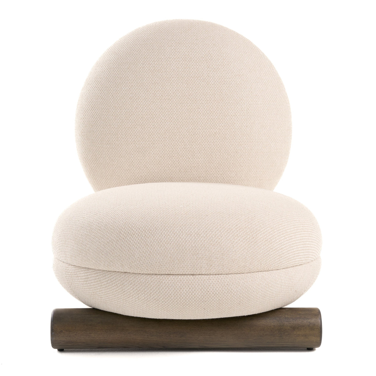 Minto - Contemporary Off-White Fabric Accent Chair by VIG Furniture - View 3