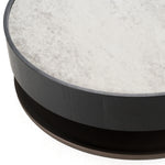 Miranda - Modern Ceramic + Black Oak Round Coffee Table by VIG Furniture - View 5