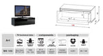 MO-USA3 Modena Modern Black TV Entertainment System Made In Italy by VIG Furniture - View 13