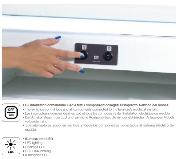 MO-USA2 Modena Grey TV Entertainment System Made In Italy by VIG Furniture - View 14