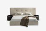 Brittany - Modern Beige Fabric Bed by VIG Furniture - View 1