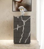 Aspen - Modern Matte Brown Ash & Silver Chest by VIG Furniture - View 10