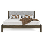 Carolina - Modern Grey Fabric + Wenge Bed by VIG Furniture - View 11