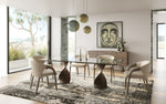 Cleveland - Contemporary Glass and Grey Ash Dining Table by VIG Furniture - View 2