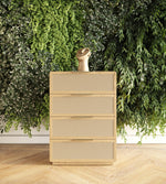 Gavin - Modern Natural Ash + Rattan Chest by VIG Furniture - View 2