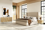 Byrne - Modern Beige Fabric Bed by VIG Furniture - View 13